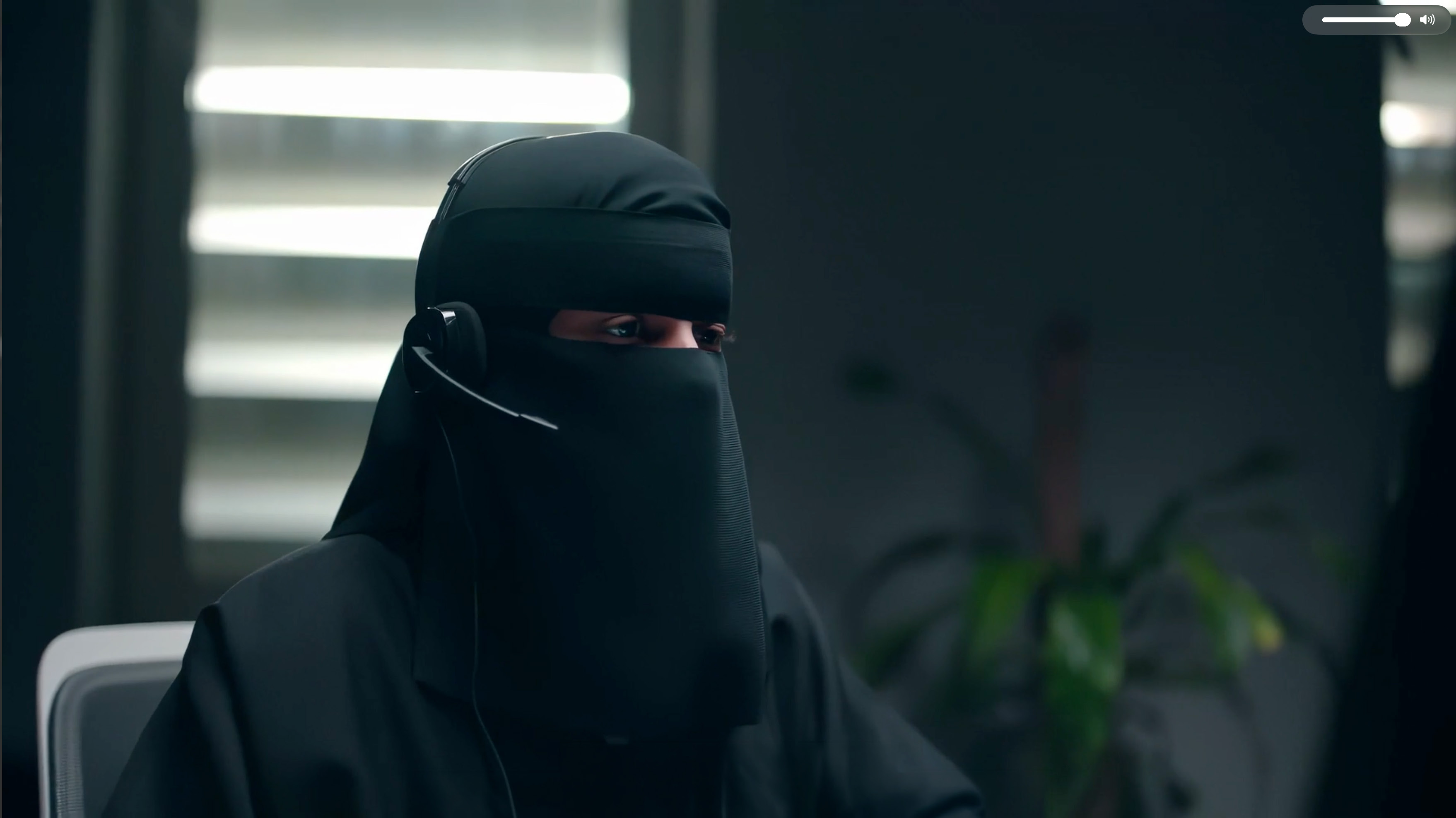 لقطة من إنتاج مرئي